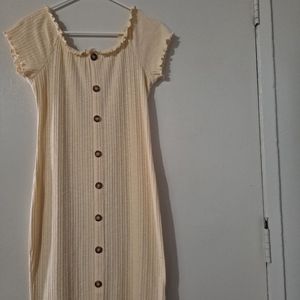 NOBO Cream Dress
